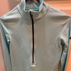 Women’s Nike mint green pullover. Partial zip. Nonsmoking home. Excellent shape.